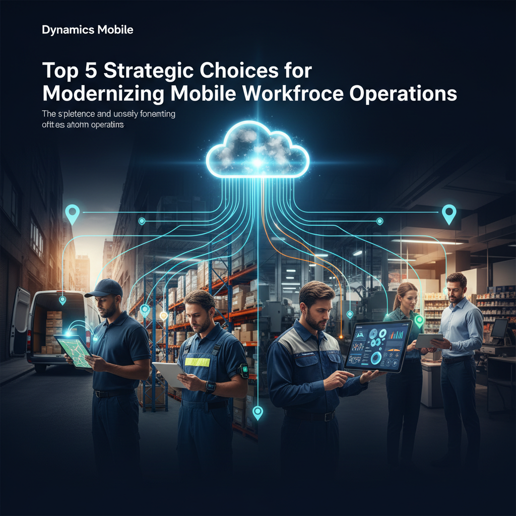 Top 5 Strategic Choices for Modernizing Mobile Workforce Operations