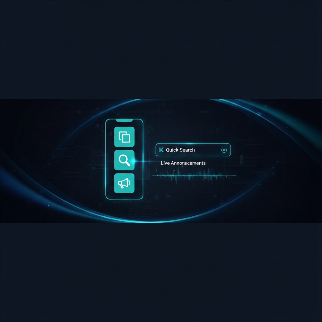 Portal Update: App Switcher, Quick Search & Live Announcements