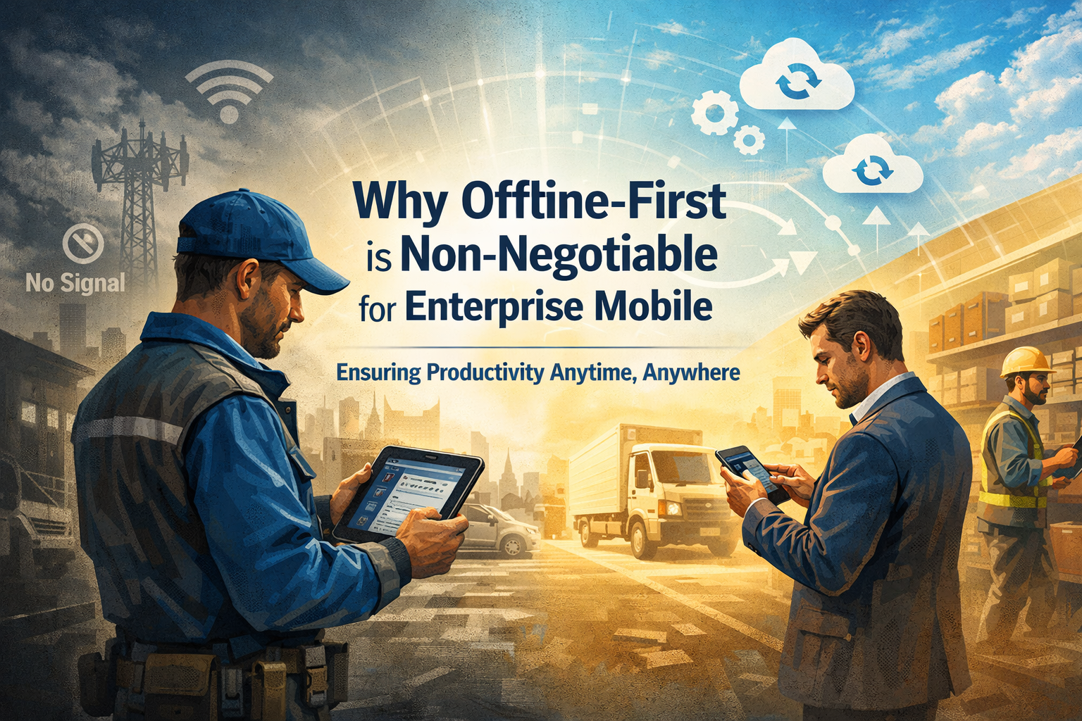 Why Offline-First is Non-Negotiable for Enterprise Mobile