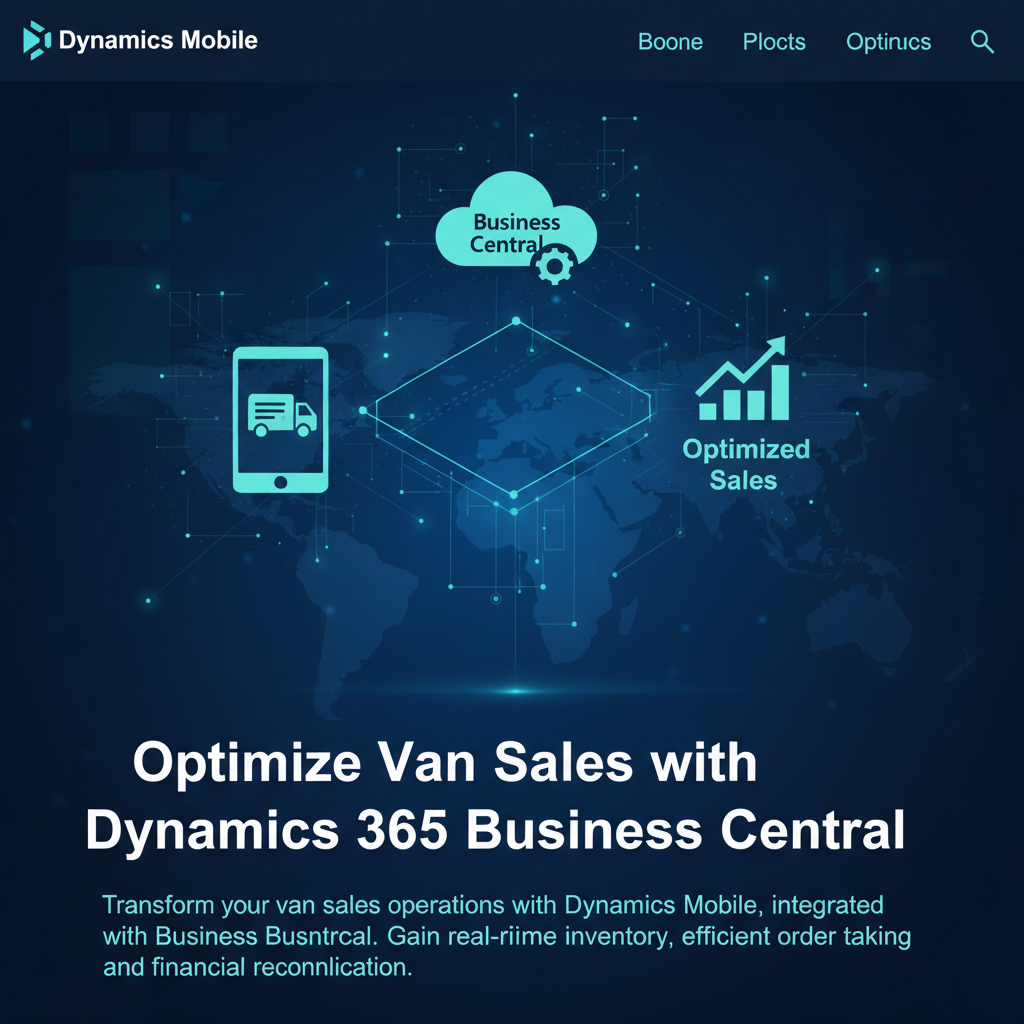 Optimize Van Sales with Dynamics 365 Business Central