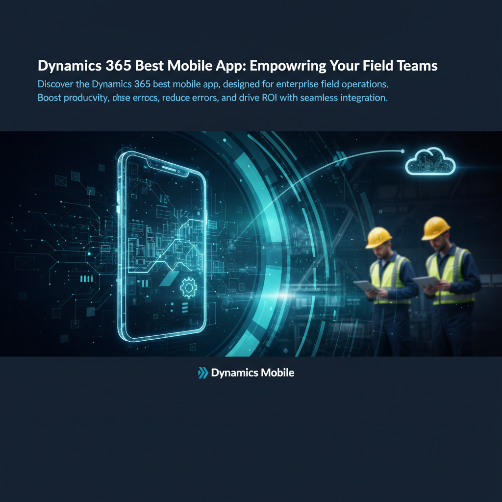 Dynamics 365 Best Mobile App: Empowering Your Field Teams